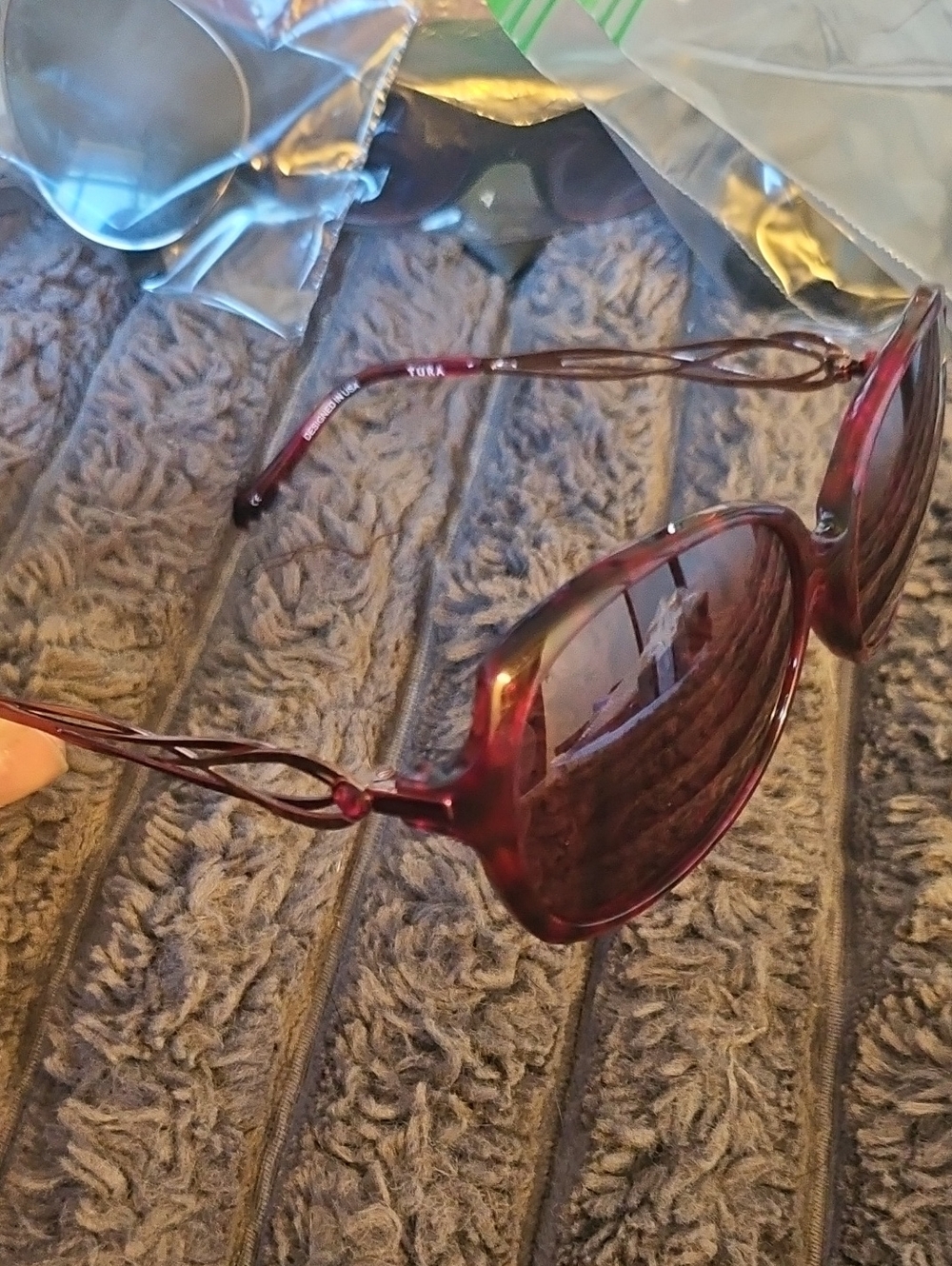 TURA MOD..043  DESIGNER SUNGLASSES. Christian Dior Collab!!